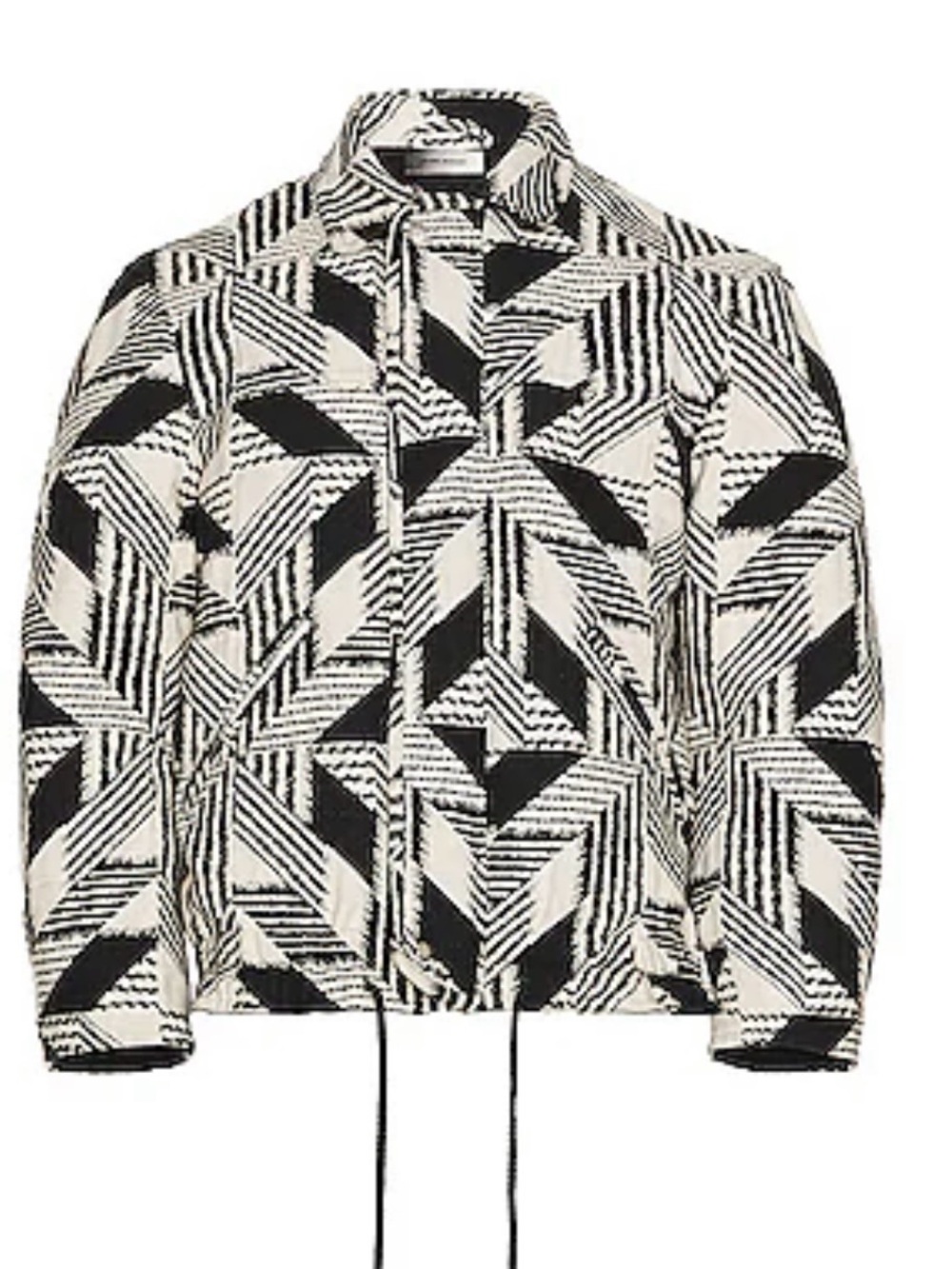 Isabel Marant Leyis Jacquard Jacket Women’s S Black Ecru HTF